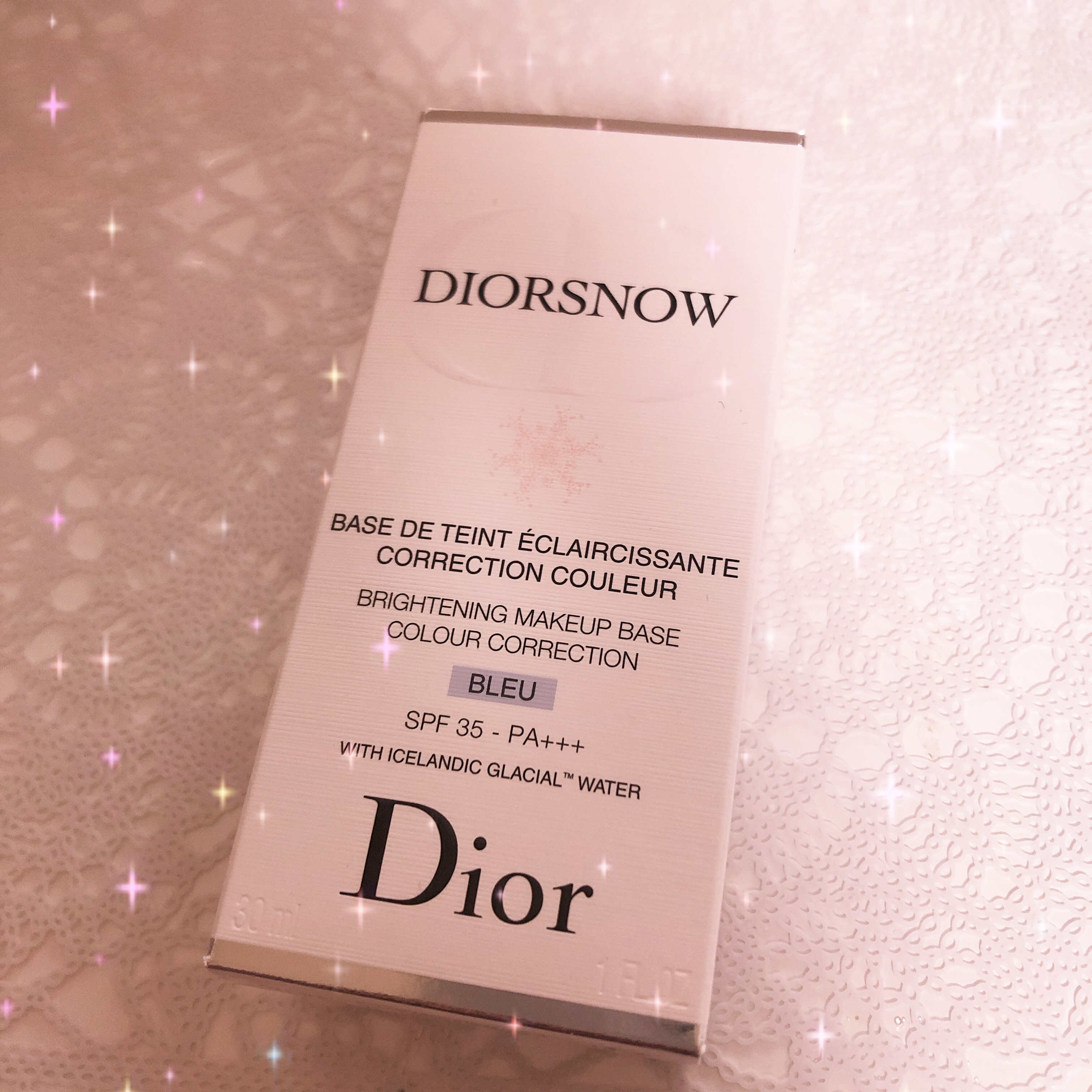 【旧】スノー メイクアップ ベース UV35 SPF35／PA+++ ブルー シェード/Dior/化粧下地を使ったクチコミ（2枚目）