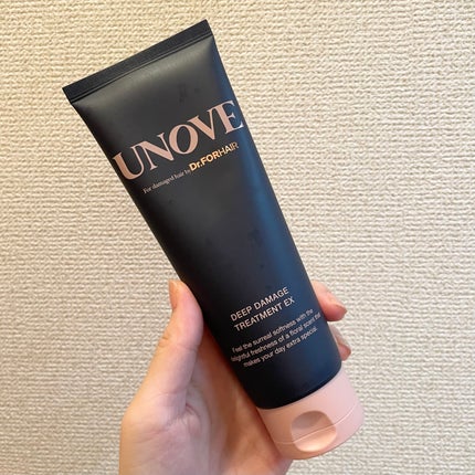 ディープダメージトリートメントEX/UNOVE/洗い流すヘアトリートメントを使ったクチコミ(1枚目)
