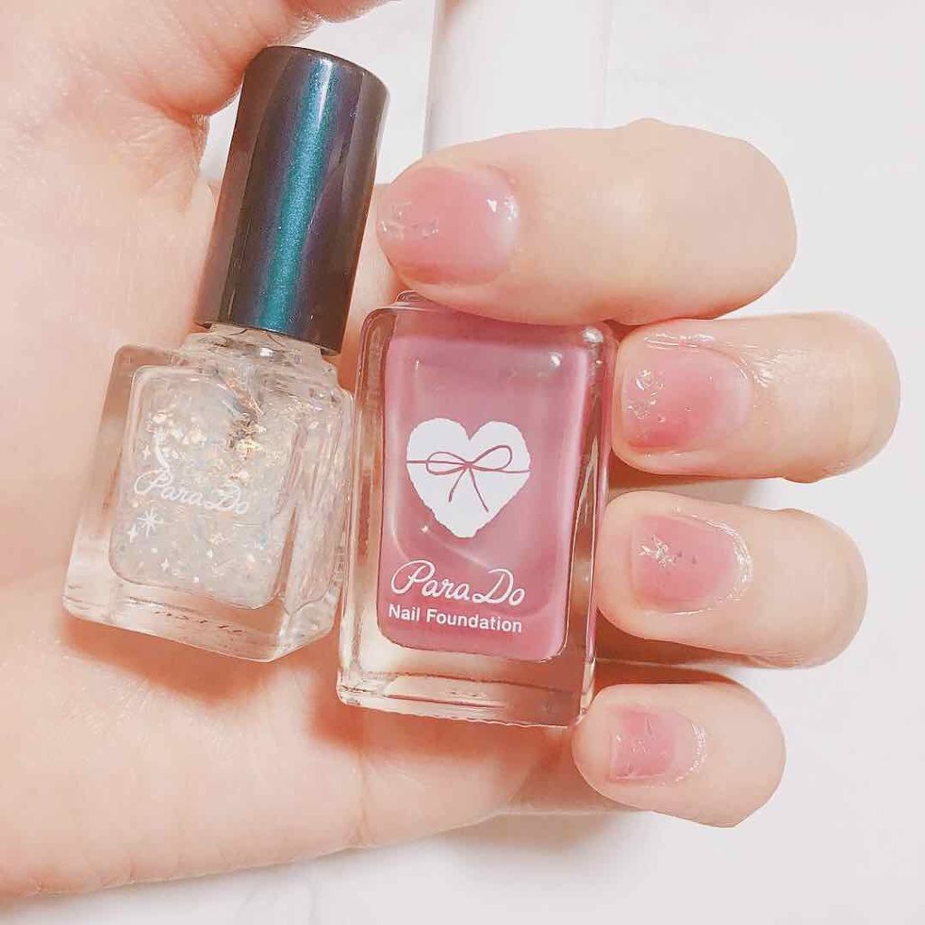 ジェルトップコート/パラドゥ/ジェルネイルを使ったクチコミ（3枚目）