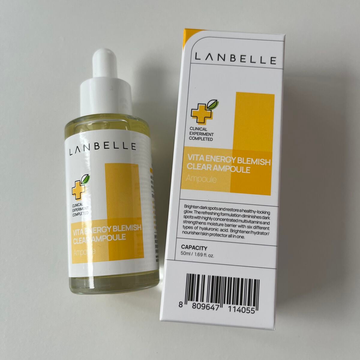 ビタエネルギーブレミッシュケアアンプル/LANBELLE/美容液を使ったクチコミ(1枚目)