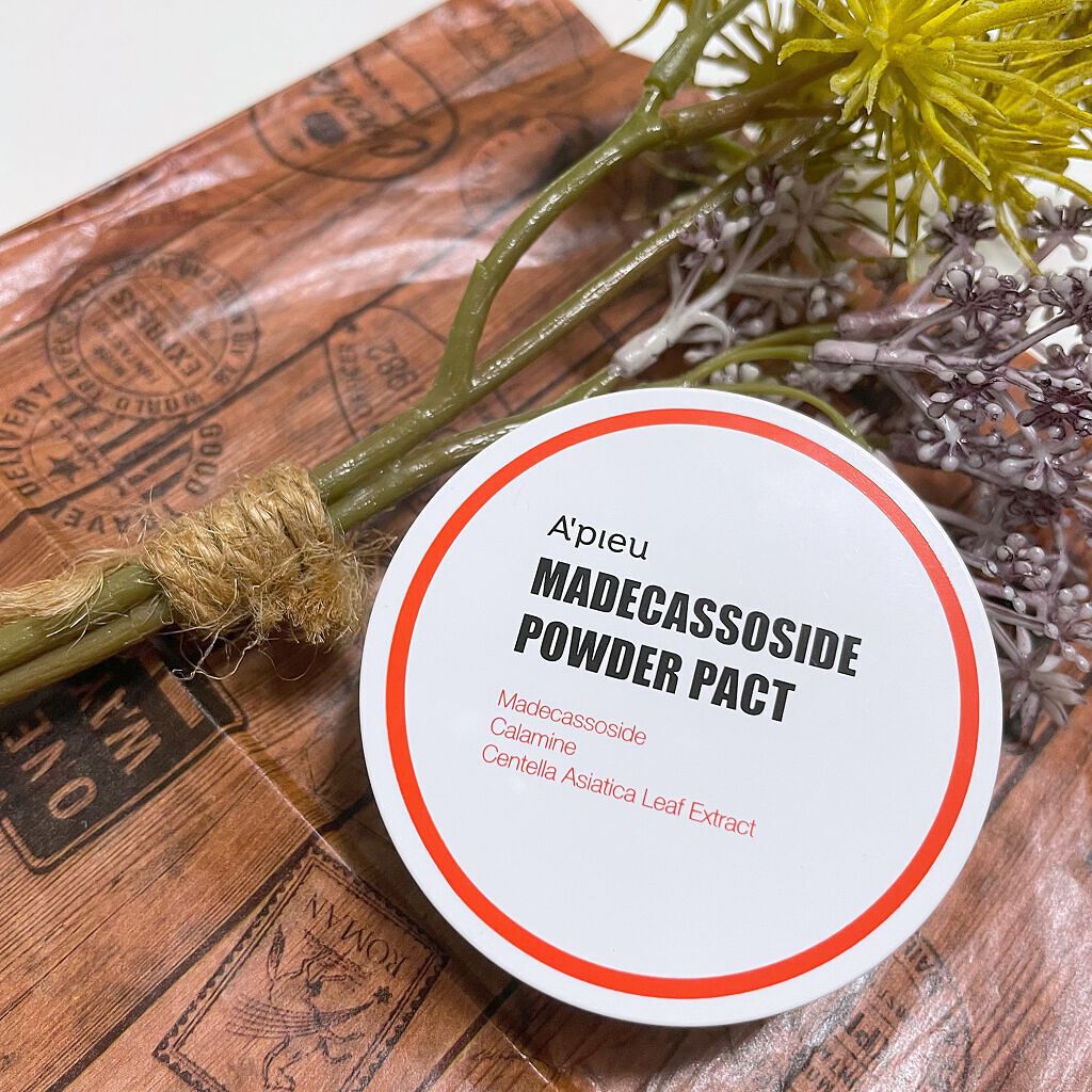 マデカソ　パウダーパクト/A’pieu/プレストパウダーを使ったクチコミ（1枚目）