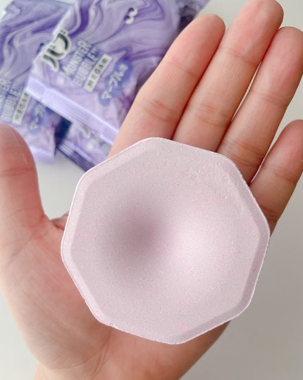 バブ モンスターバブルMEGA級 マーブル泡 ラベンダーカクテルの香り/バブ/炭酸系入浴剤を使ったクチコミ(3枚目)