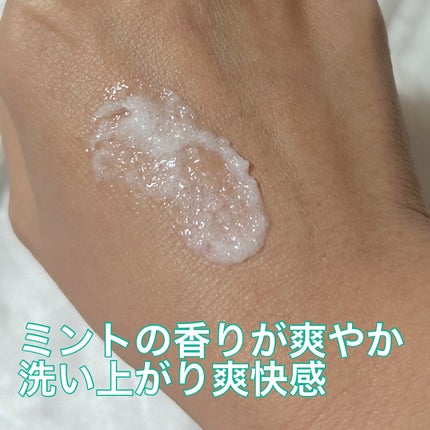 ヘッドスクラブ リフレッシング(ミント)/SABON/ヘッドスクラブを使ったクチコミ(2枚目)