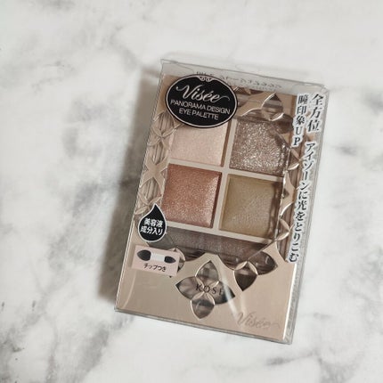 パノラマデザイン アイパレット/Visée/アイシャドウパレットを使ったクチコミ(1枚目)