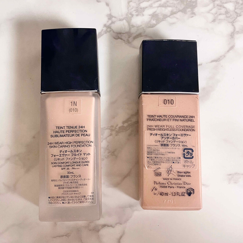 【旧】ディオールスキン フォーエヴァー フルイド マット/Dior/リキッドファンデーションを使ったクチコミ（2枚目）