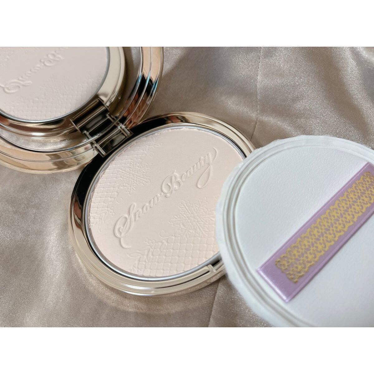 ブライトニング スキンケアパウダー 2022/スノービューティー/プレストパウダーを使ったクチコミ（3枚目）