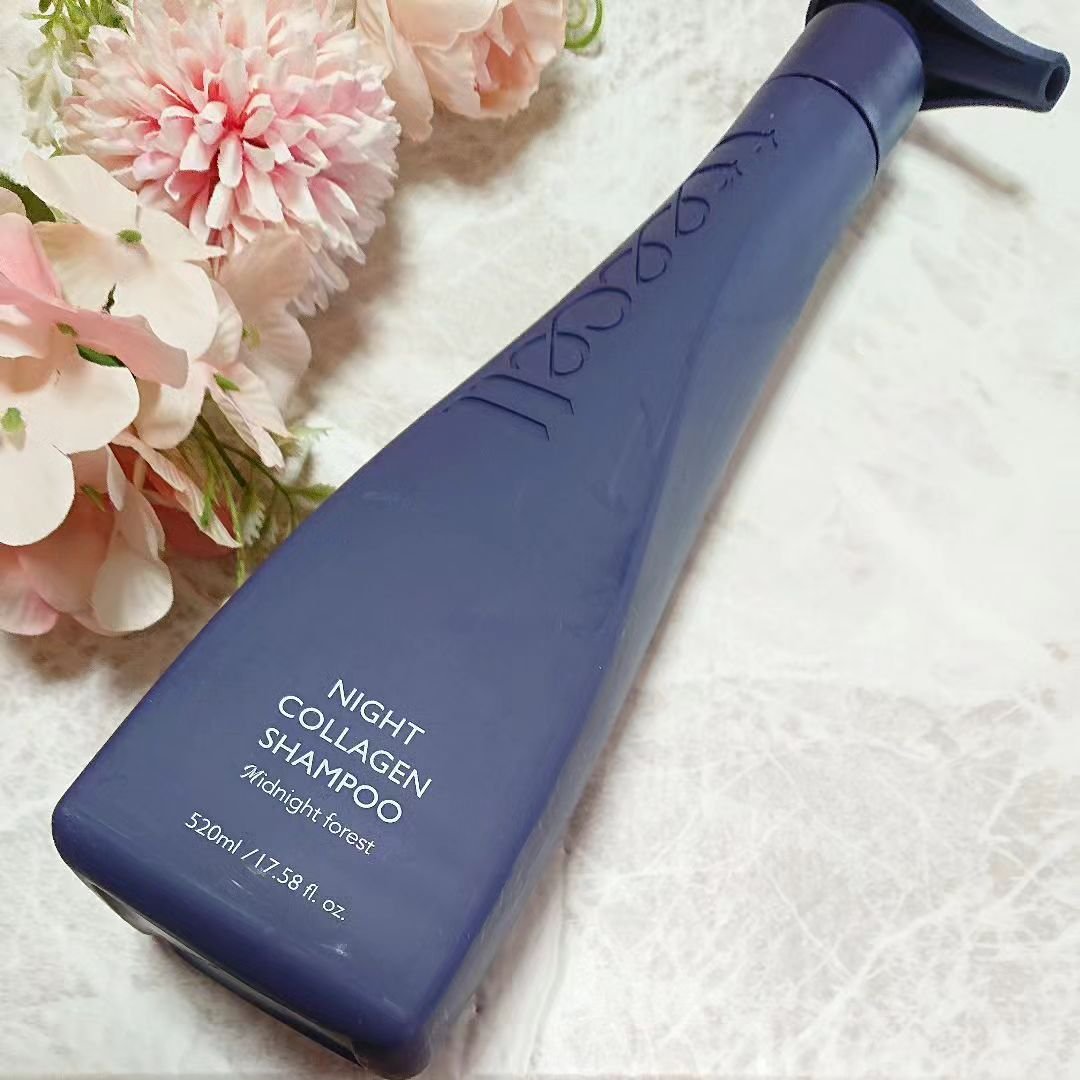 ナイトコラーゲンシャンプーミッドナイトフォレスト/treecell/市販シャンプーを使ったクチコミ（2枚目）