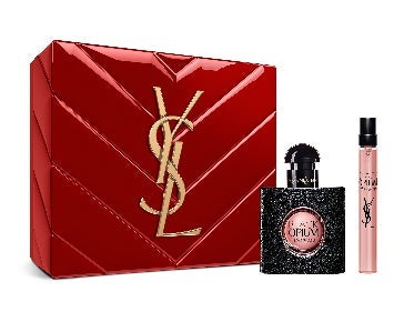 YSL ブラックオピウム＆リップスティック 限定ギフトセット【新品】 Amazon.com : YVES SAINT LAURENT Black Opium Gift Set (Eau de