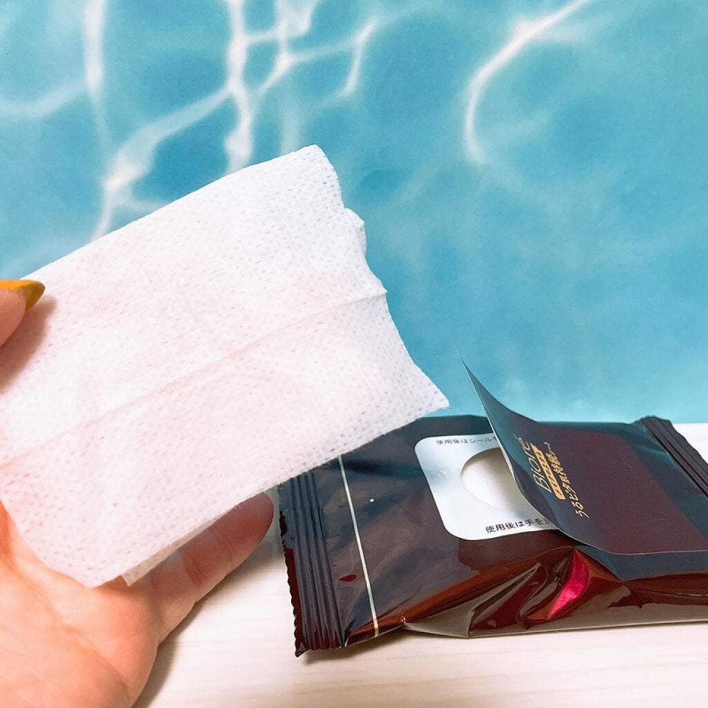 ビオレメイクの上からうるピタ肌持続シート/ビオレ/フェイスシートを使ったクチコミ(2枚目)