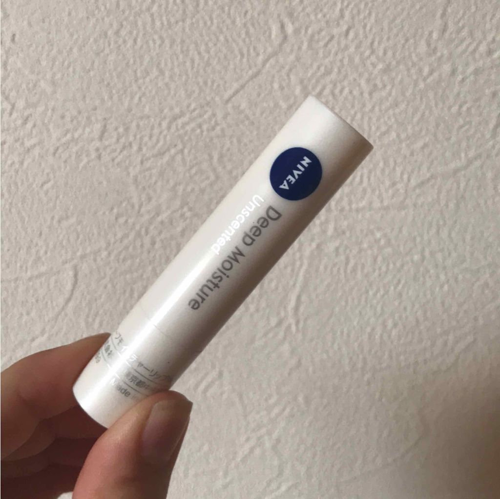 ニベア ディープモイスチャーリップ/ニベア/リップクリームを使ったクチコミ(1枚目)