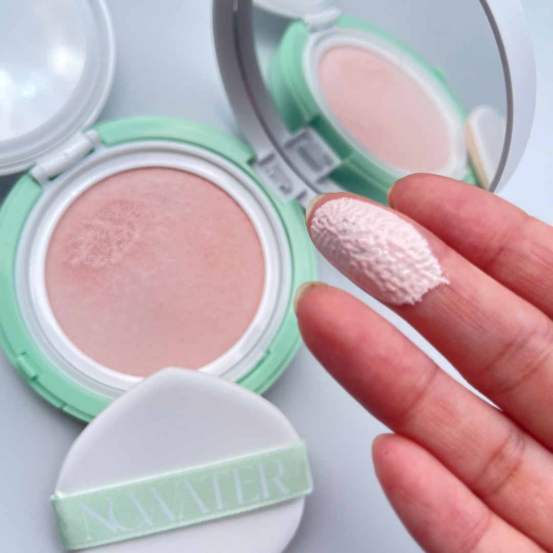 ティーツリーデイデイトーンアップサンクッション/NOWATER/日焼け止めローションを使ったクチコミ(5枚目)