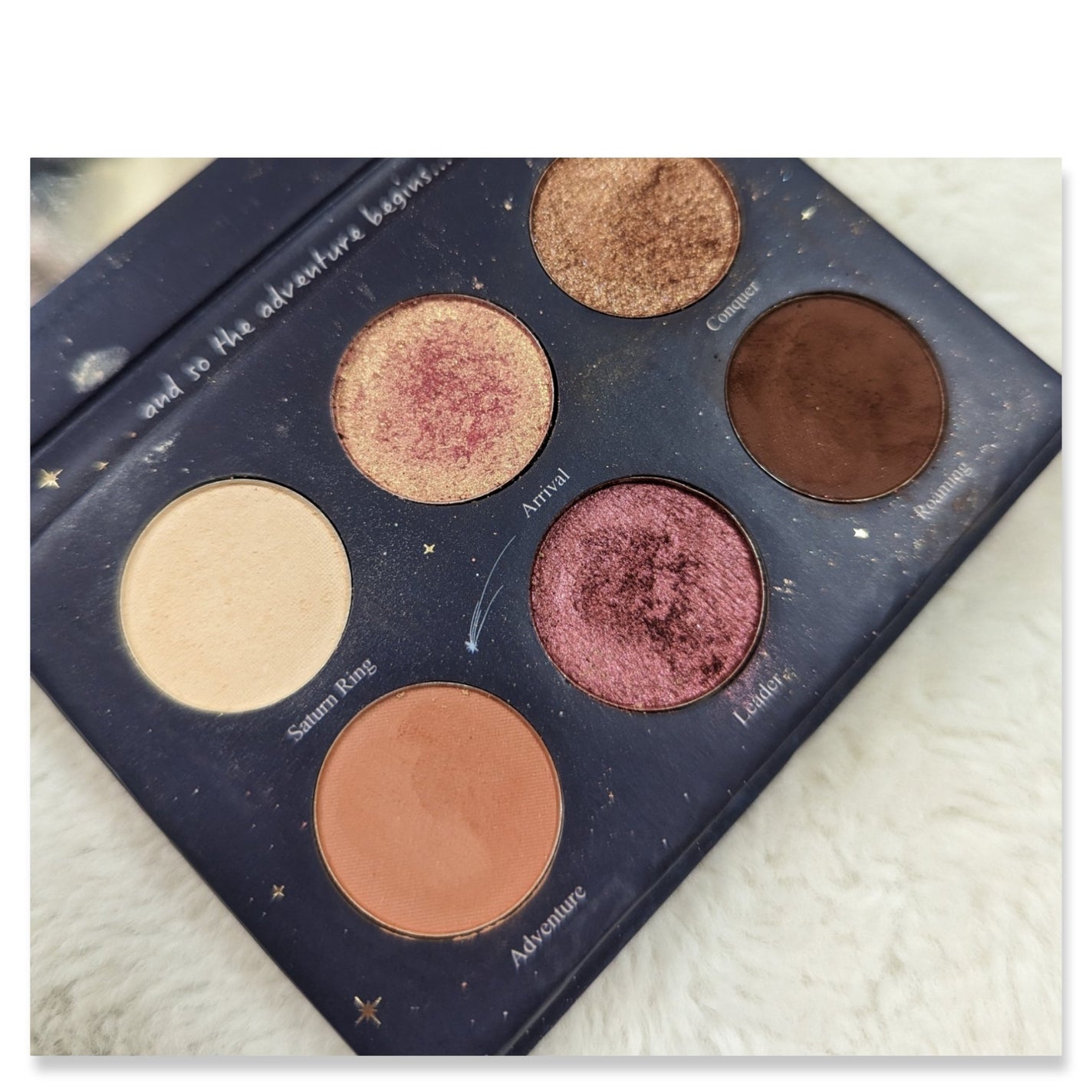 銀河系アイシャドウパレット/Ready to Shine/アイシャドウパレットを使ったクチコミ(3枚目)