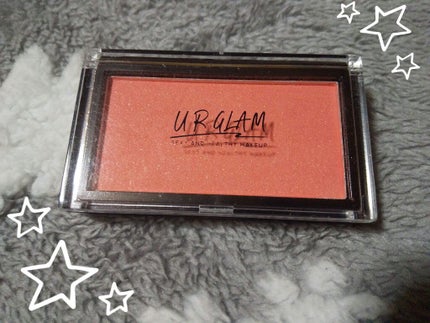 UR GLAM DAILY CHEEK BLUSH/U R GLAM/パウダーチークを使ったクチコミ(1枚目)