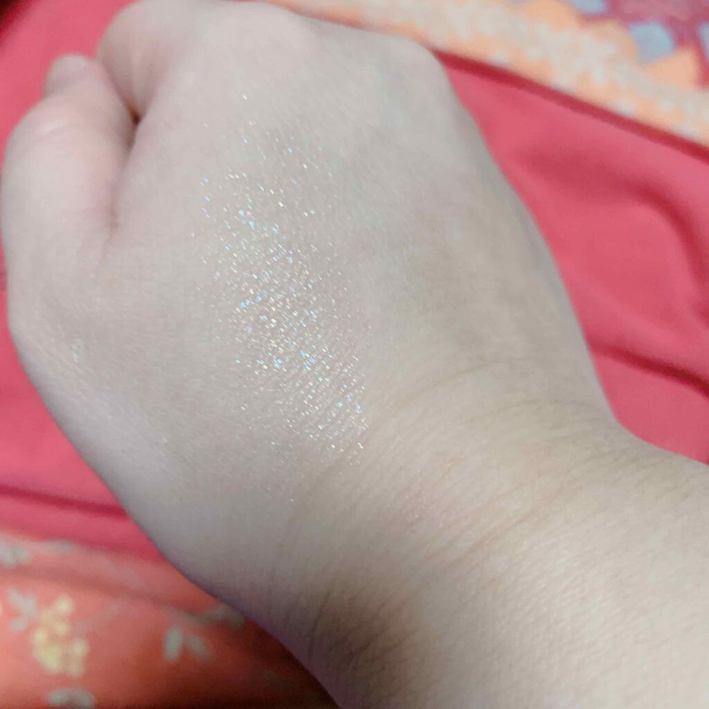 グリッター シャドウ カラー/rom&nd/グリッターを使ったクチコミ(4枚目)