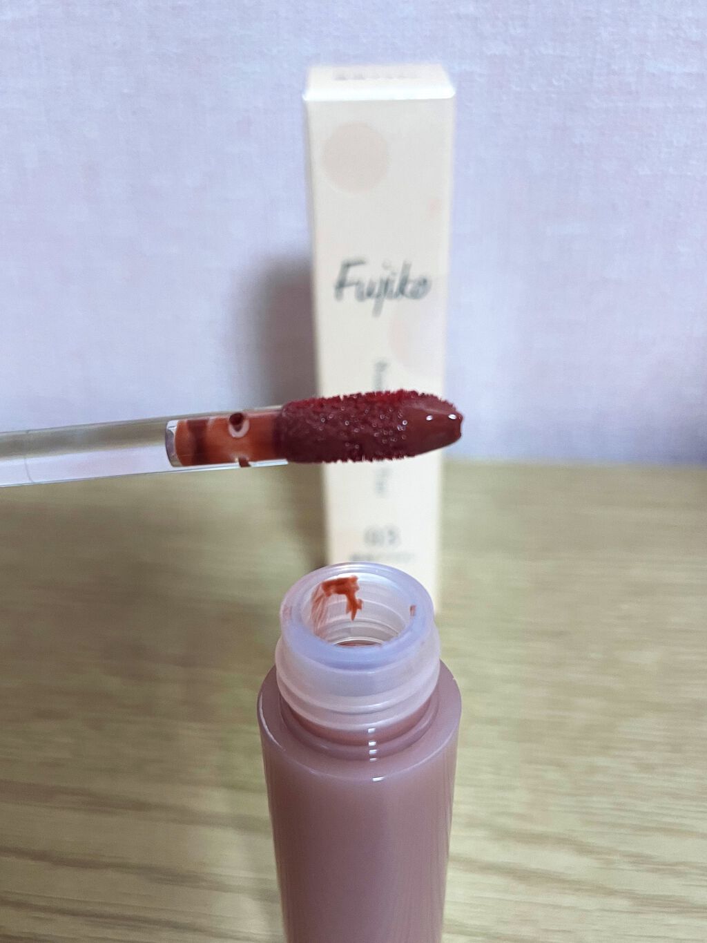 ニュアンスラップティント/Fujiko/リップティントを使ったクチコミ（2枚目）