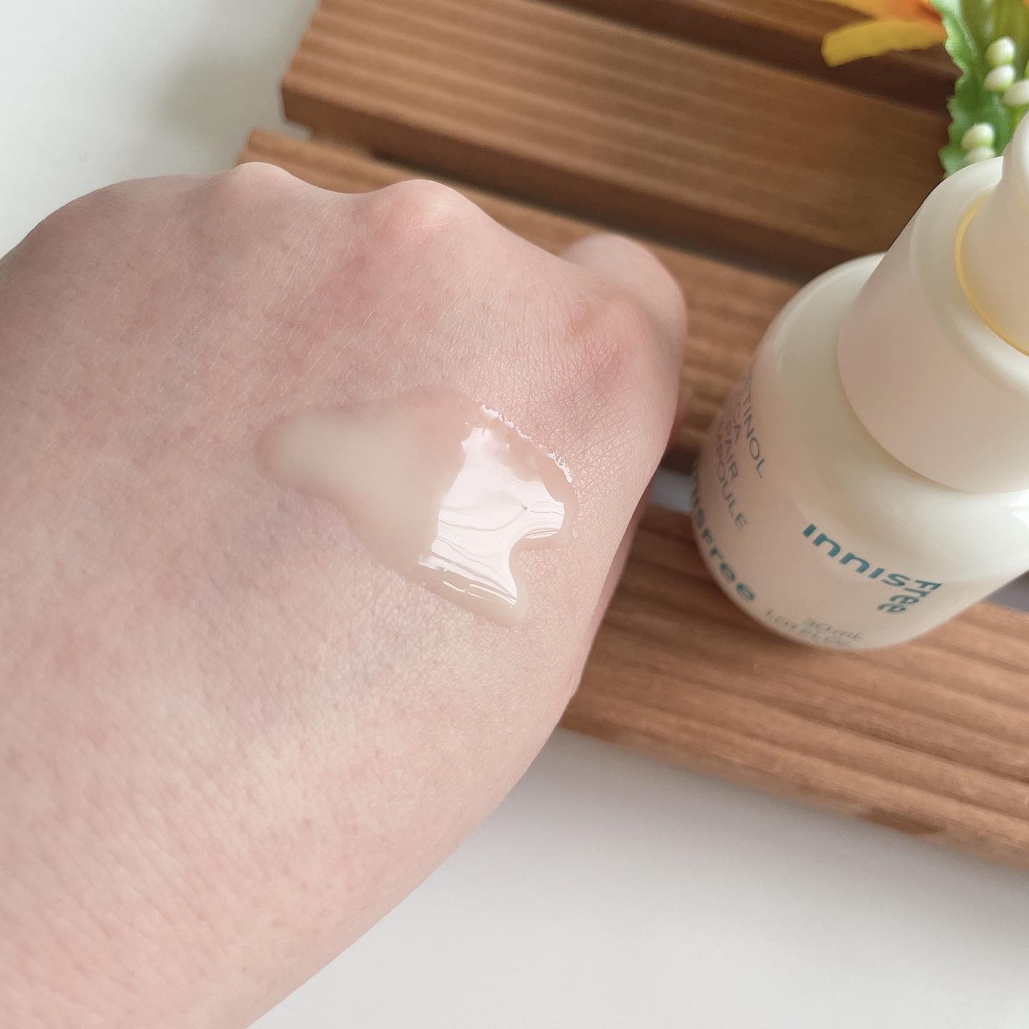 レチノール　シカ　リペア　セラム/innisfree/美容液を使ったクチコミ（3枚目）