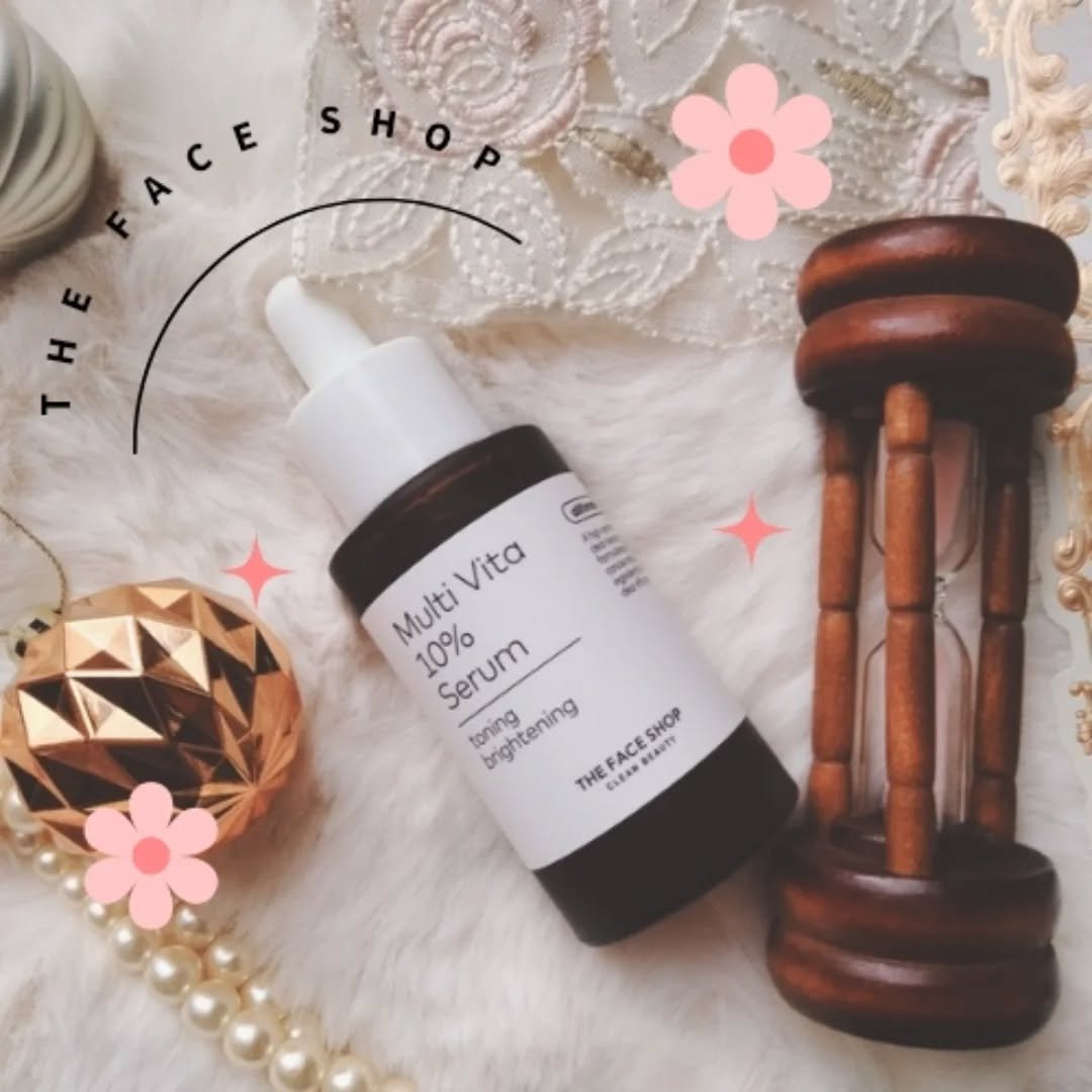 オールティメット マルチビタ10%セラム/THE FACE SHOP/美容液を使ったクチコミ（1枚目）