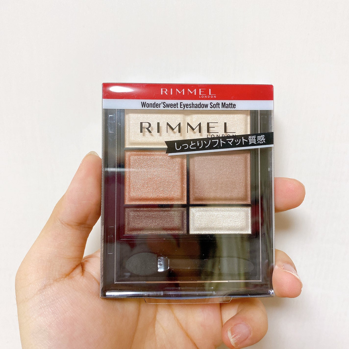 ワンダー スウィート アイシャドウ ソフトマット/リンメル ロンドン/アイシャドウパレットを使ったクチコミ(4枚目)