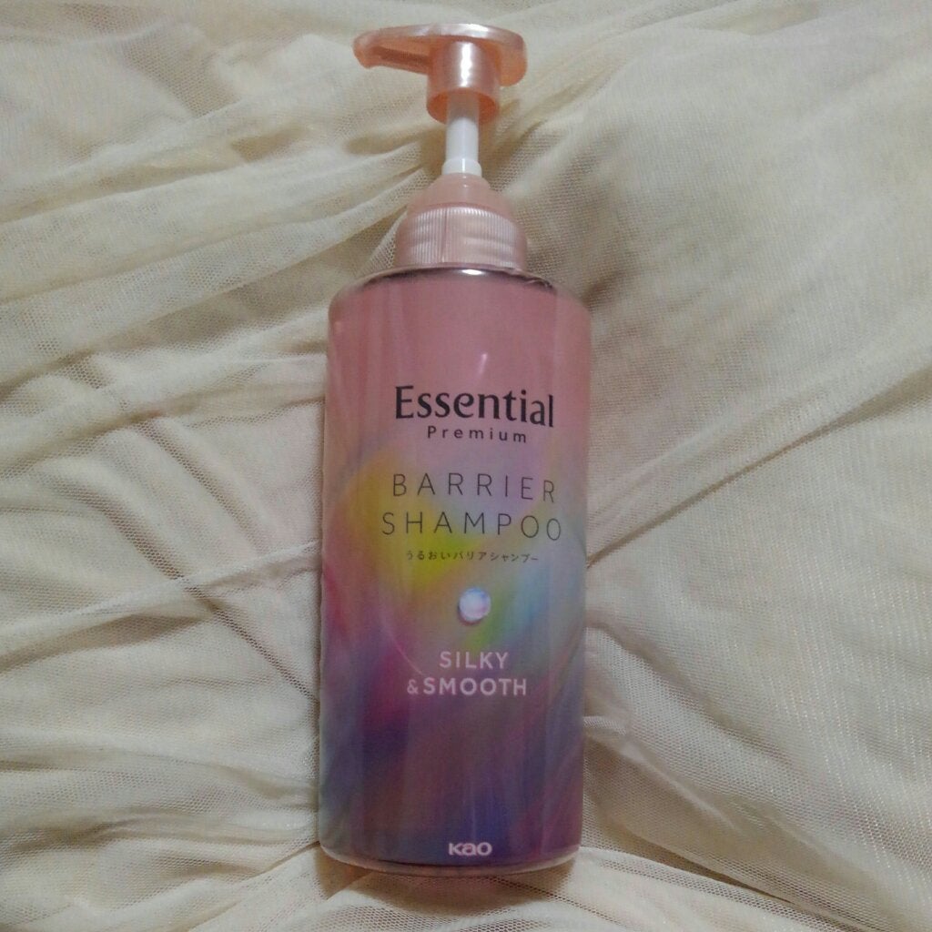 エッセンシャルプレミアム バリアシャンプー・コンディショナー シルキー&スムース/エッセンシャル/市販シャンプーを使ったクチコミ(2枚目)