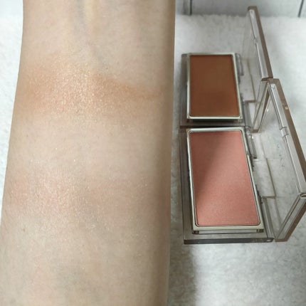 RMK ピュア コンプレクション ブラッシュ 02 ディフューズド アンバー/RMK/パウダーチークを使ったクチコミ(2枚目)