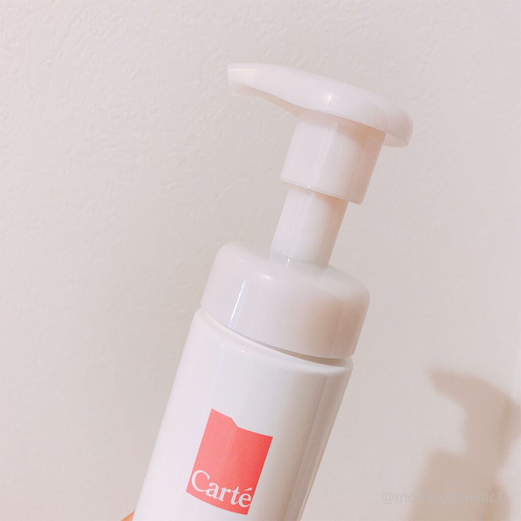 モイスチュア ウォッシングフォーム/カルテHD/泡洗顔を使ったクチコミ(1枚目)