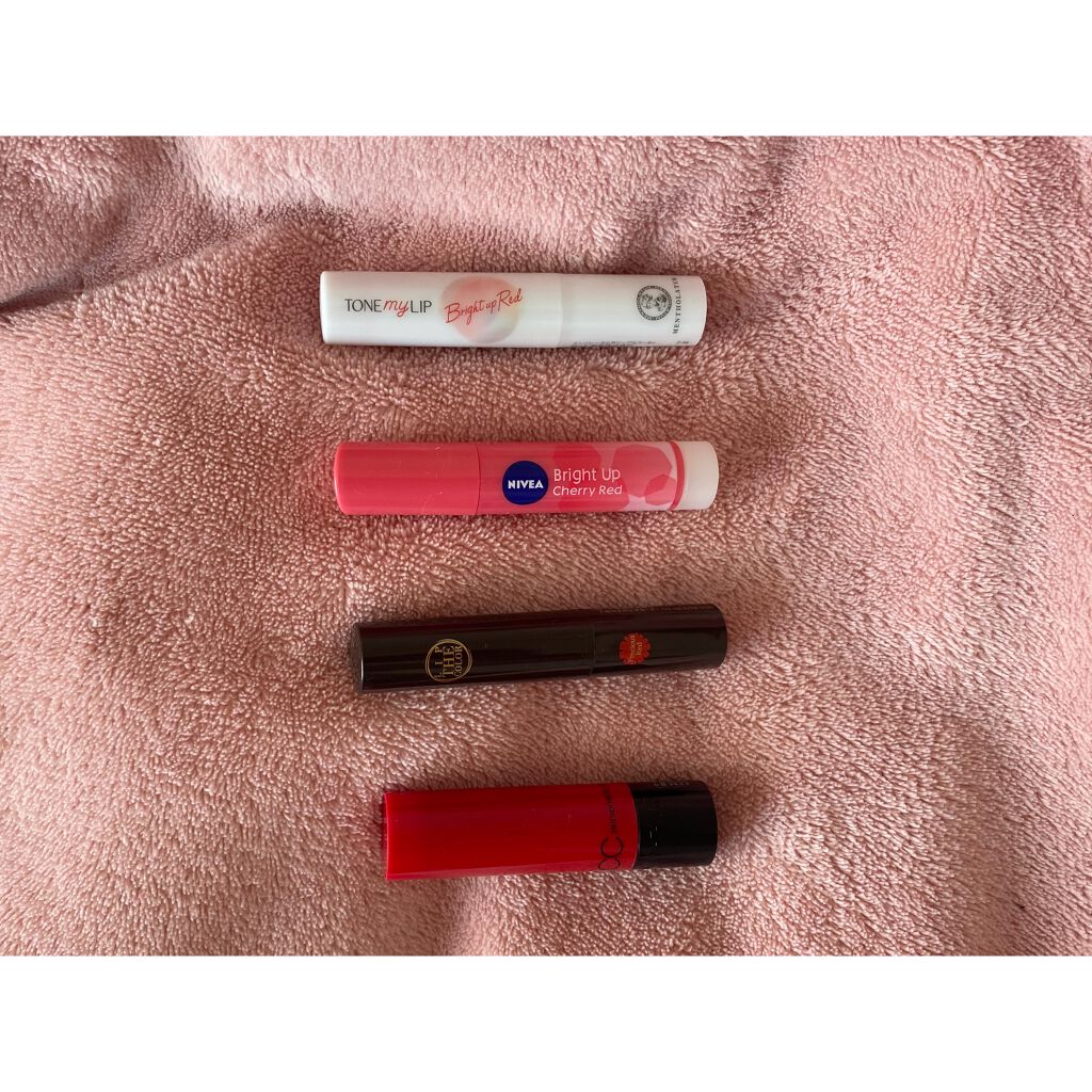 モイストピュアカラーリップ/ニベア/リップクリームを使ったクチコミ（1枚目）