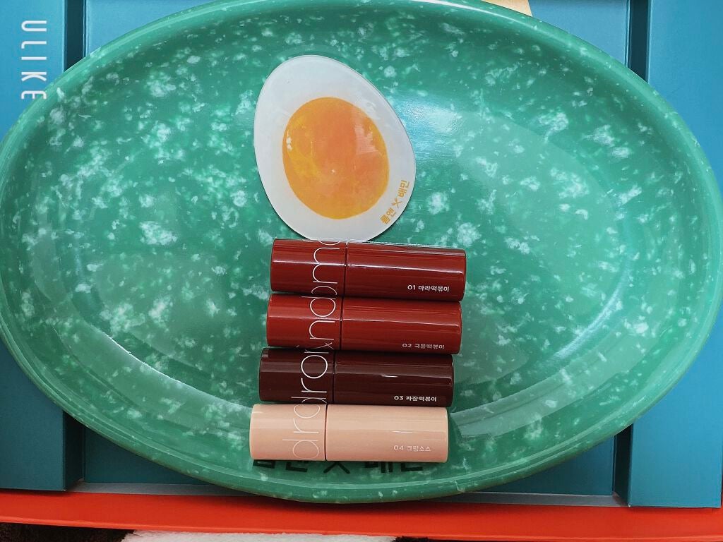 トッポギエディション リップセット/rom&nd/口紅を使ったクチコミ(1枚目)