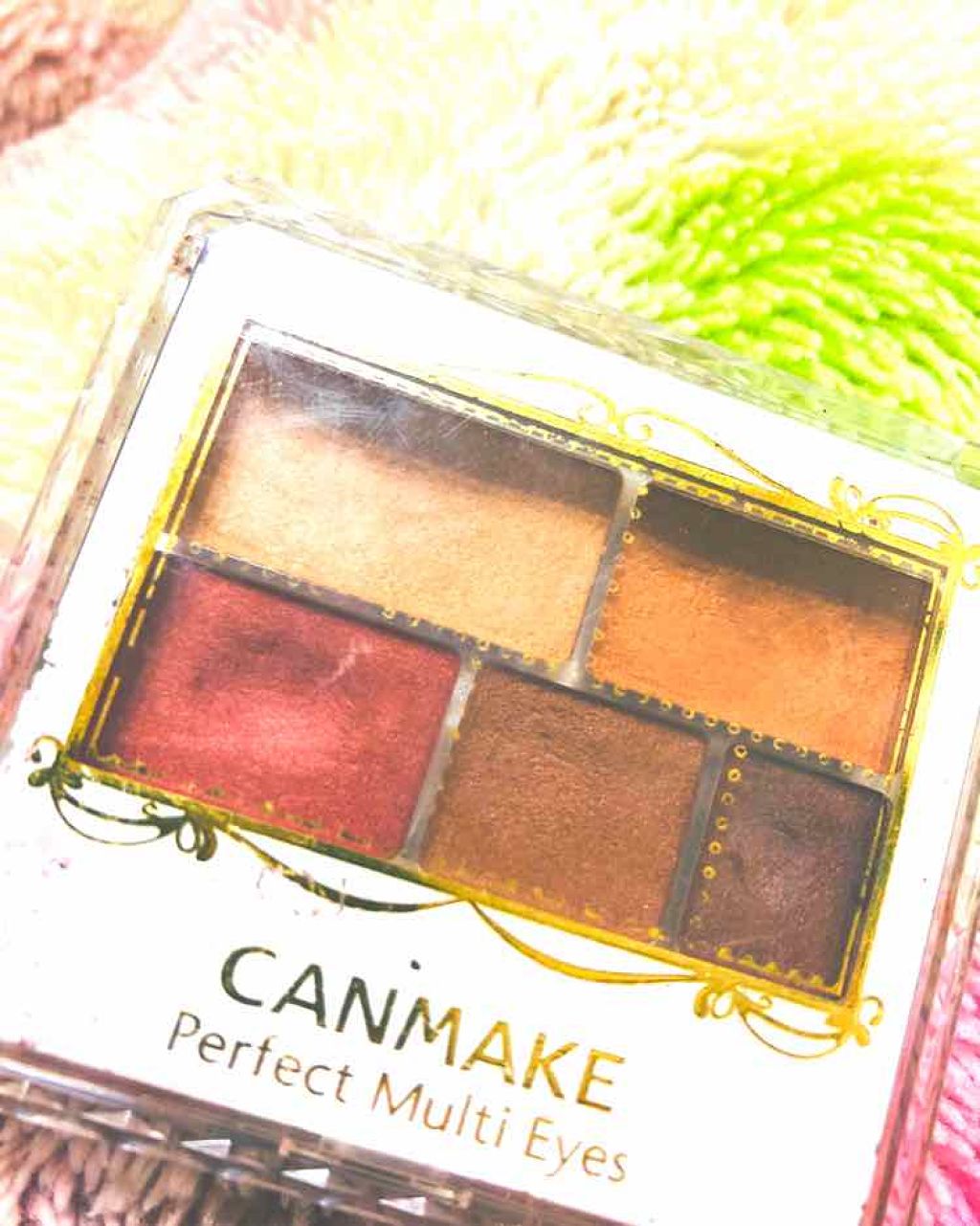 パーフェクトマルチアイズ/キャンメイク/アイシャドウパレットを使ったクチコミ（1枚目）