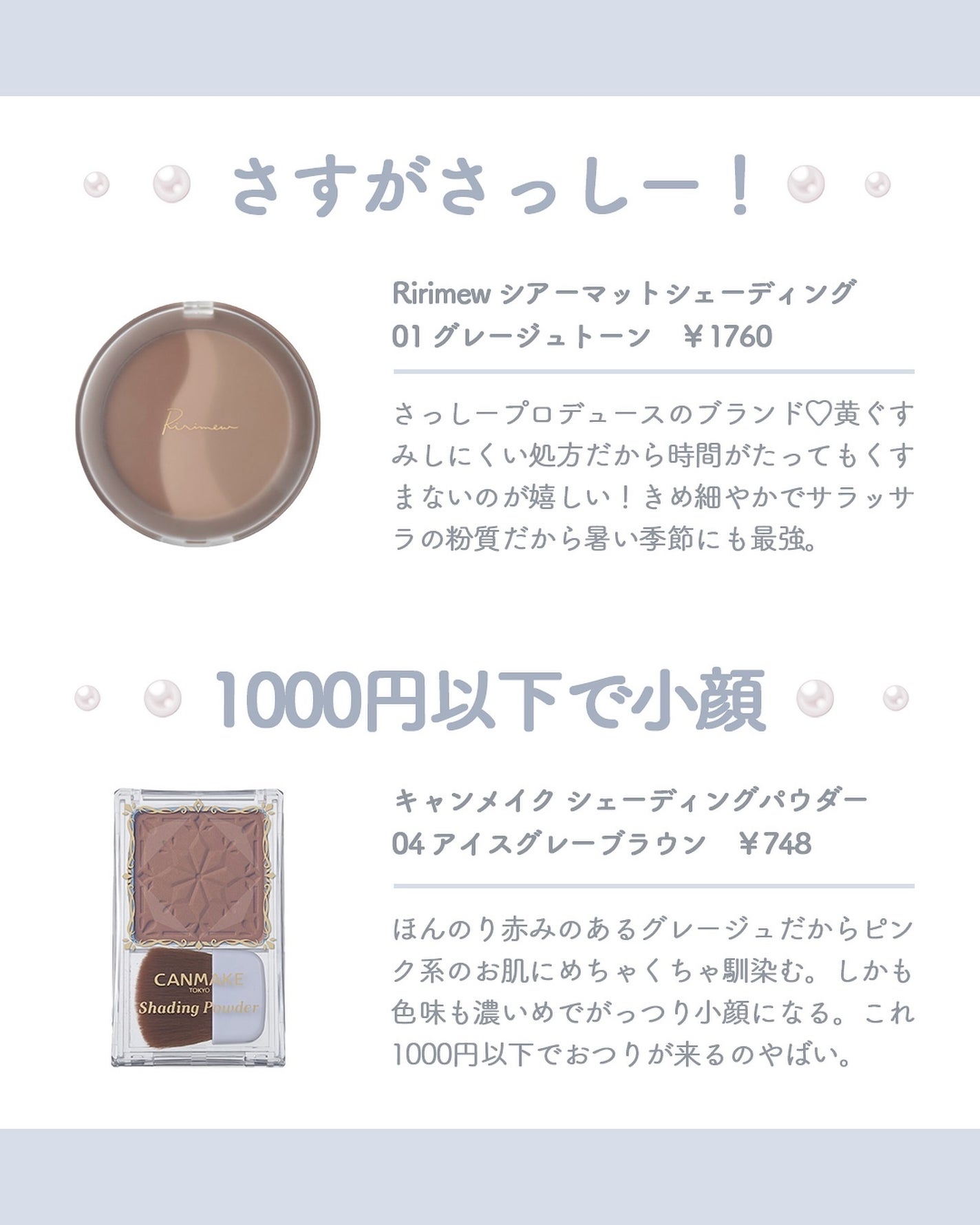 シェーディングパウダー/キャンメイク/シェーディングを使ったクチコミ(5枚目)