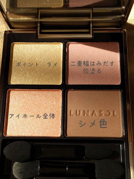 アイカラーレーション/LUNASOL/アイシャドウパレットを使ったクチコミ(3枚目)