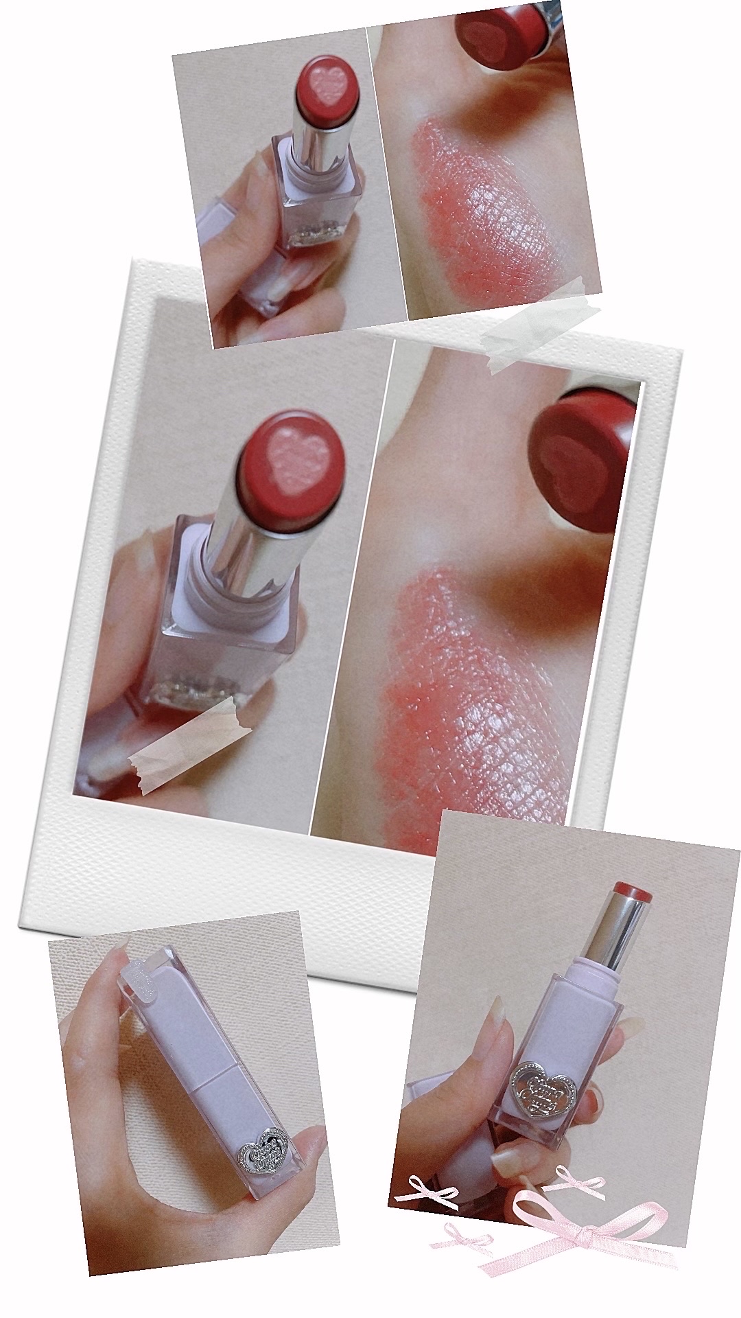 Joocyee グレーズフィルムルージュ 514 紅茶シロップ/Joocyee/口紅を使ったクチコミ（2枚目）