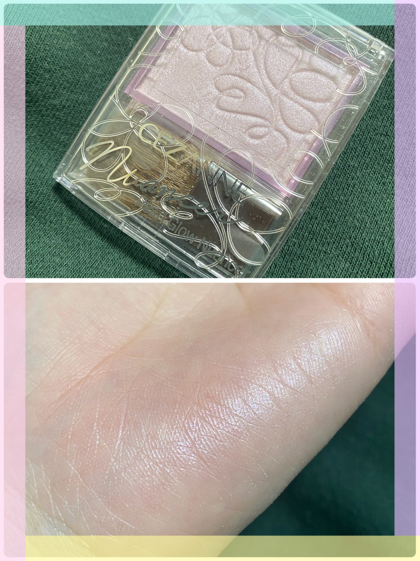 パールグロウニュアンサー/CEZANNE/パウダーハイライトを使ったクチコミ(1枚目)