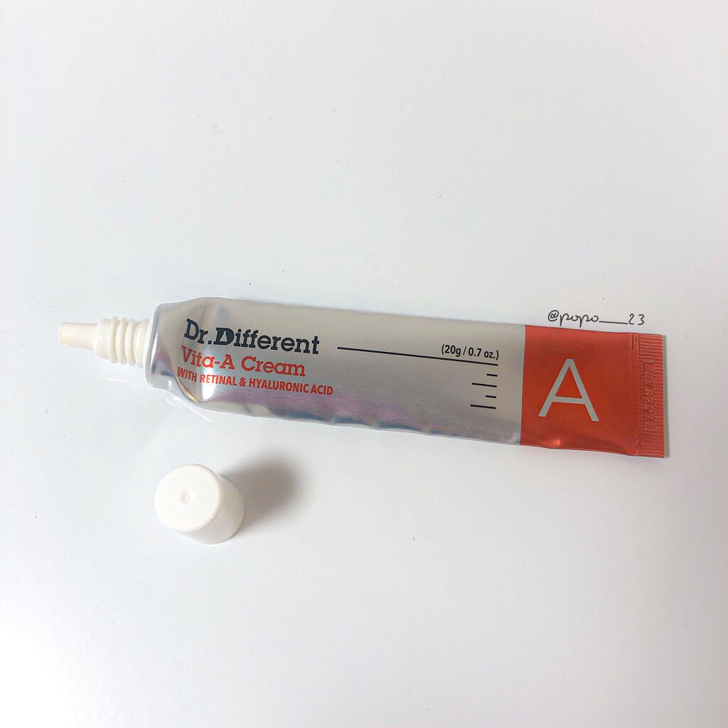 Vita-A Cream/Dr.Different/フェイスクリームを使ったクチコミ（1枚目）