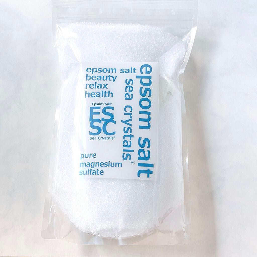 シークリスタルス エプソムソルト オリジナル/sea crystals/無機塩系入浴剤を使ったクチコミ(1枚目)