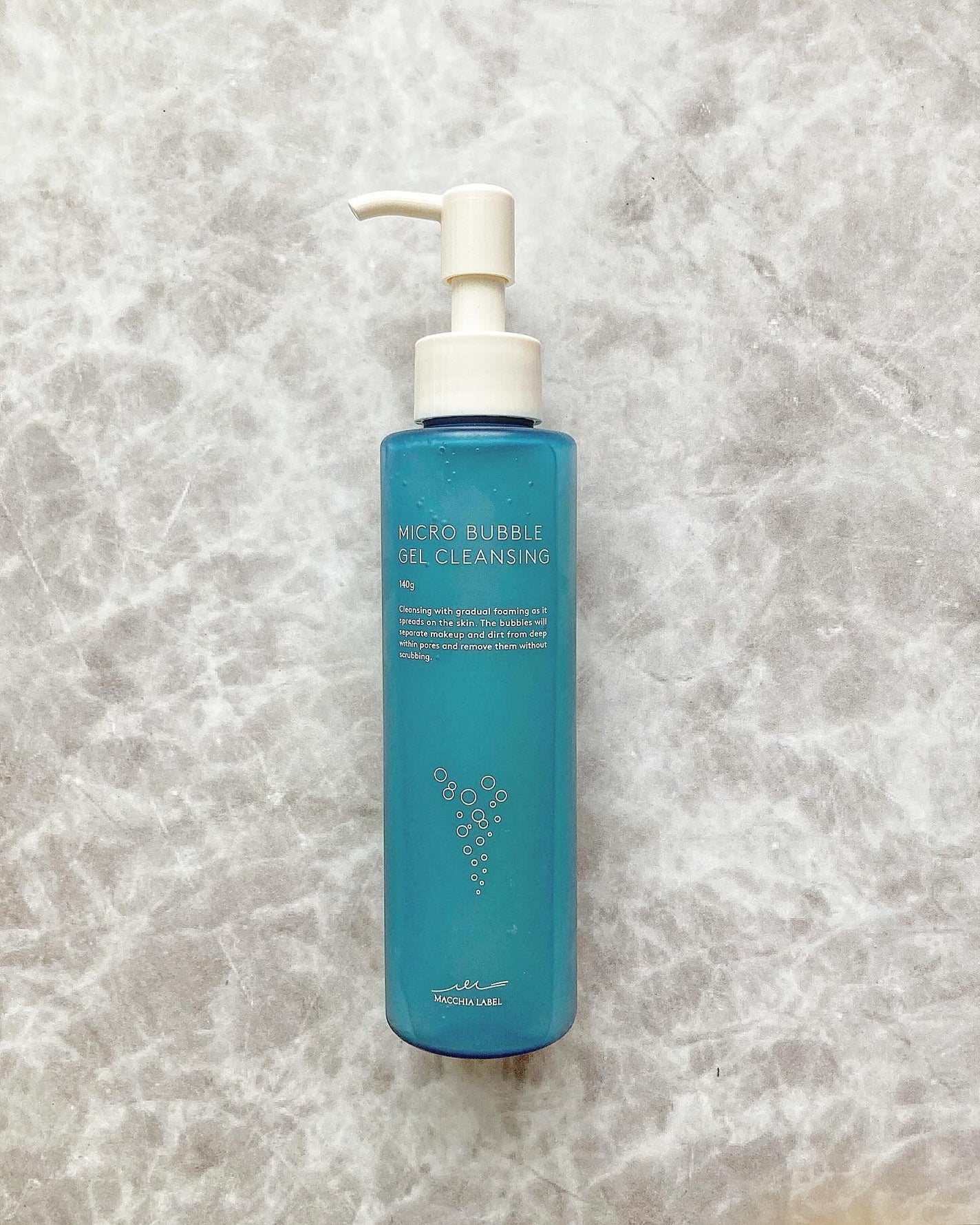 マイクロバブルジェルクレンジング/Macchia Label/クレンジングジェルを使ったクチコミ(1枚目)