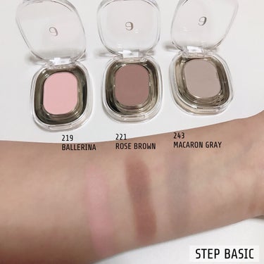 STEP BASIC EYESHADOW/Ameli/シングルアイシャドウを使ったクチコミ（2枚目）