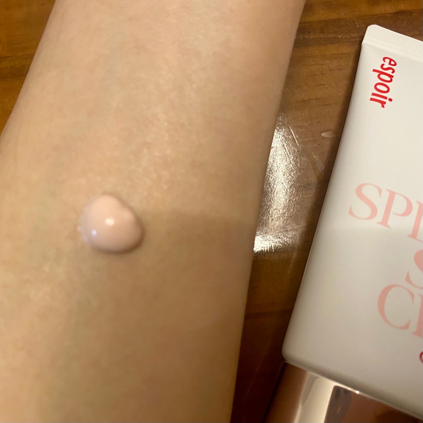 ウォータースプラッシュサンクリーム/espoir/日焼け止め・UVケアを使ったクチコミ(3枚目)