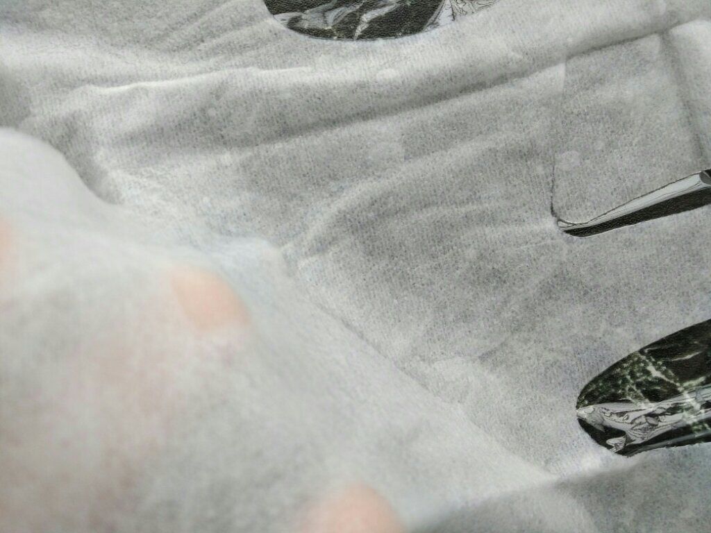 RICE FACE MASKライスバリアフェイスマスク MOISTCLEAR/KOUJIHIME/シートマスク・パックを使ったクチコミ(4枚目)