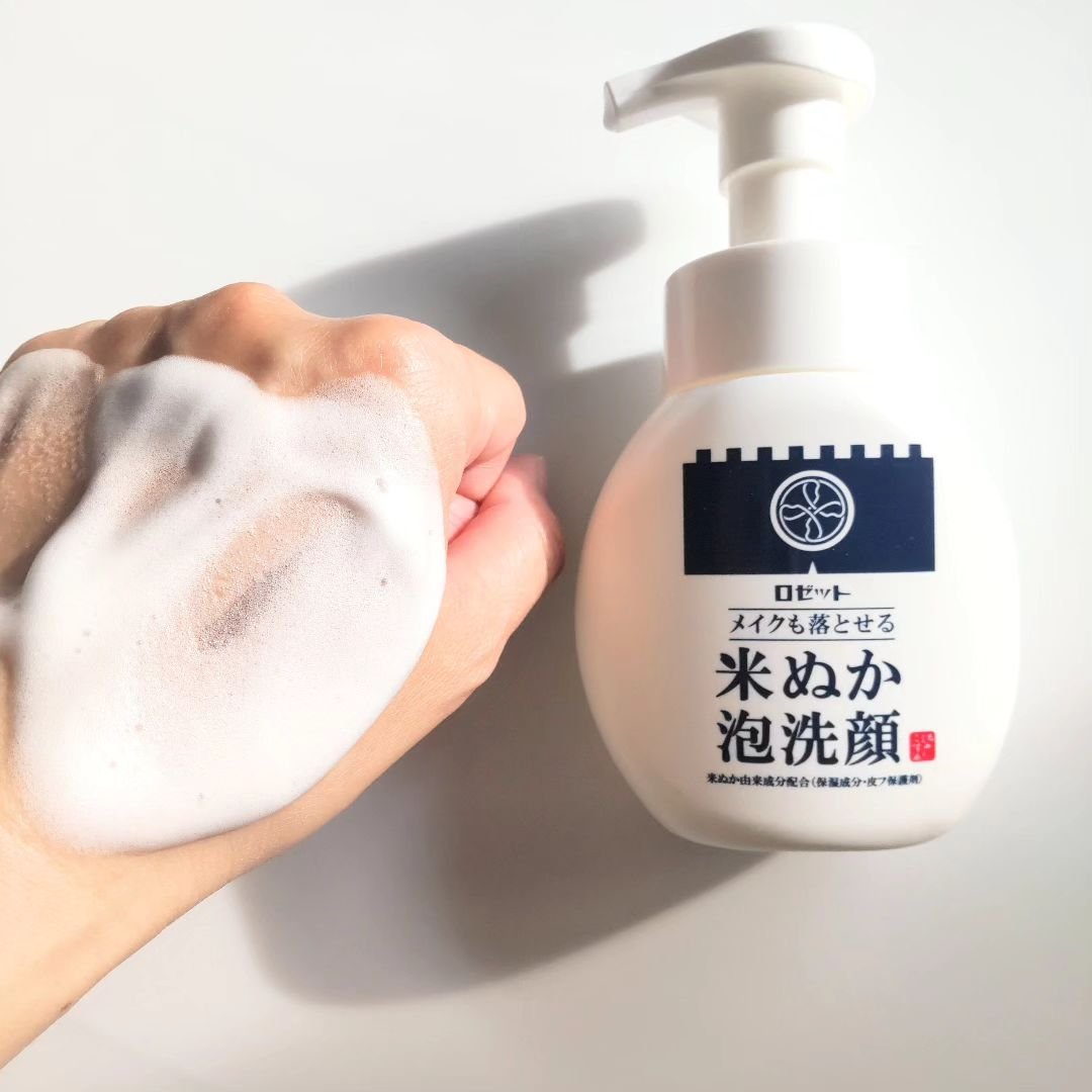 江戸こすめ メイクも落とせる米ぬか泡洗顔/ロゼット/泡洗顔を使ったクチコミ（3枚目）
