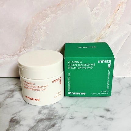 ビタC グリーンティーエンザイム ブライト パッド/innisfree/トナーパッドを使ったクチコミ(2枚目)