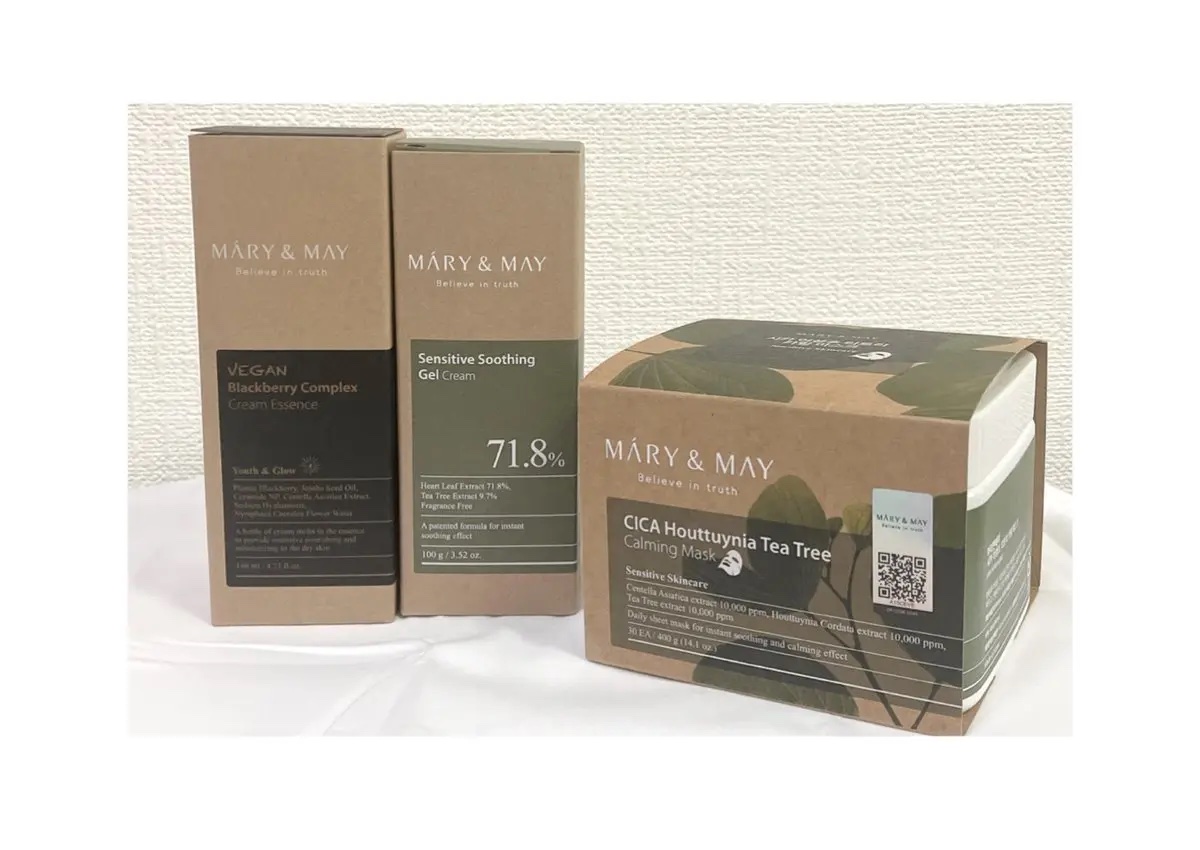 シカドクダミ＋ティーツリーカーミングマスク/MARY&MAY/シートマスク・パックを使ったクチコミ（1枚目）