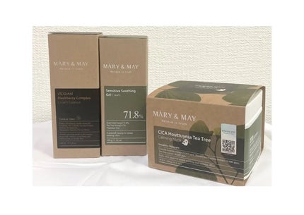 シカドクダミ+ティーツリーカーミングマスク/MARY&MAY/シートマスク・パックを使ったクチコミ(1枚目)