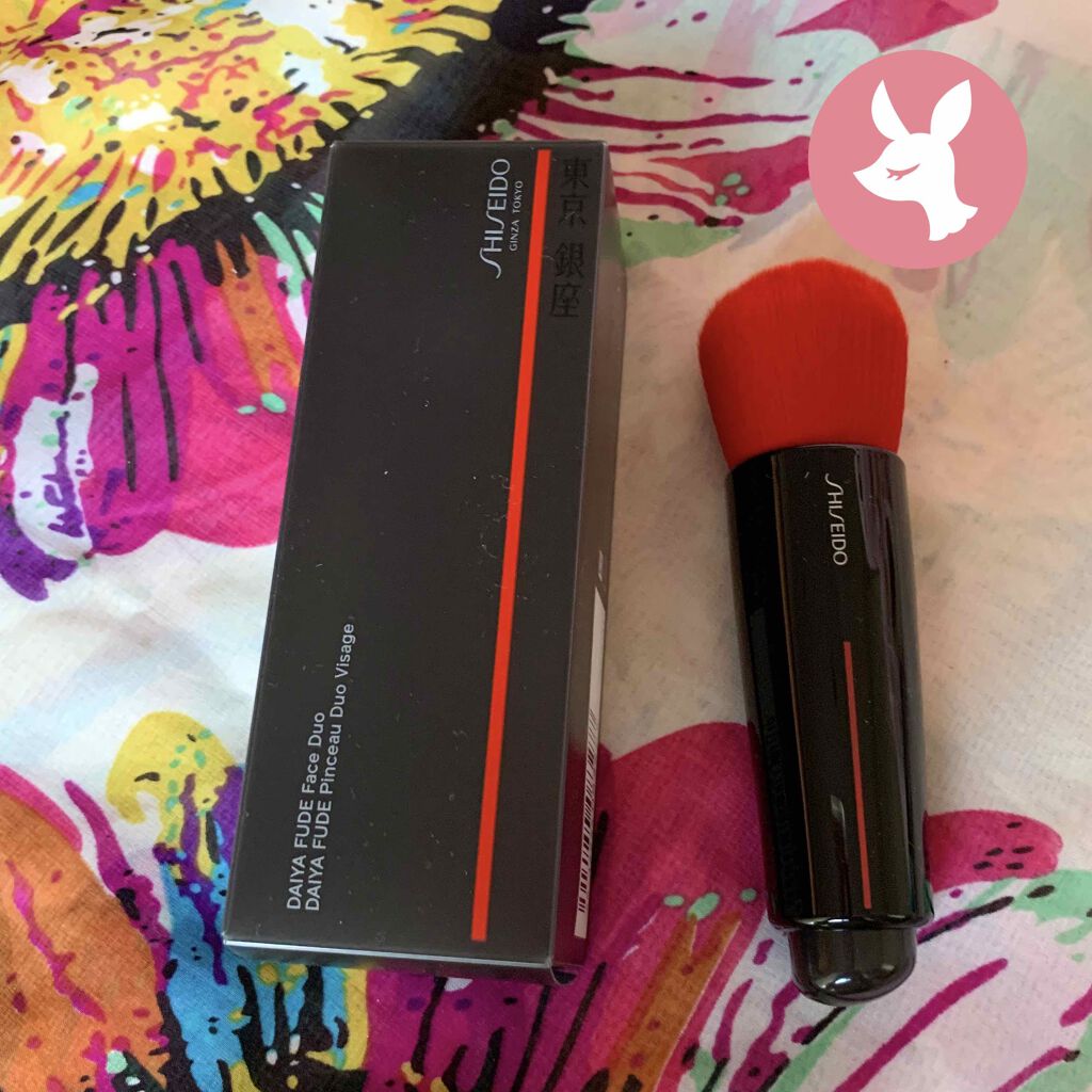 DAIYA FUDE フェイス デュオ/SHISEIDO/メイクブラシを使ったクチコミ(1枚目)