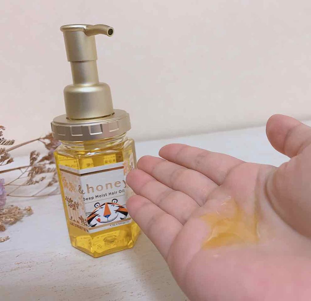 ディープモイスト ヘアオイル3.0/&honey/ヘアオイルを使ったクチコミ(2枚目)