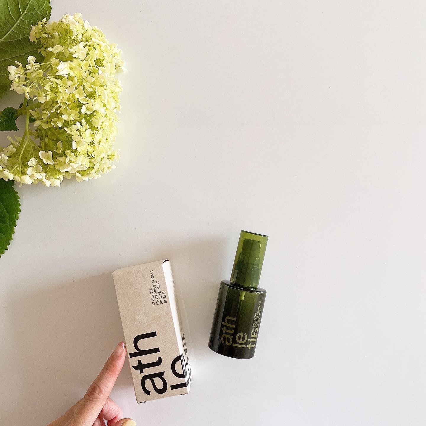 スイッチング アロマピローミスト SLEEP/athletia/ファブリックミストを使ったクチコミ（1枚目）