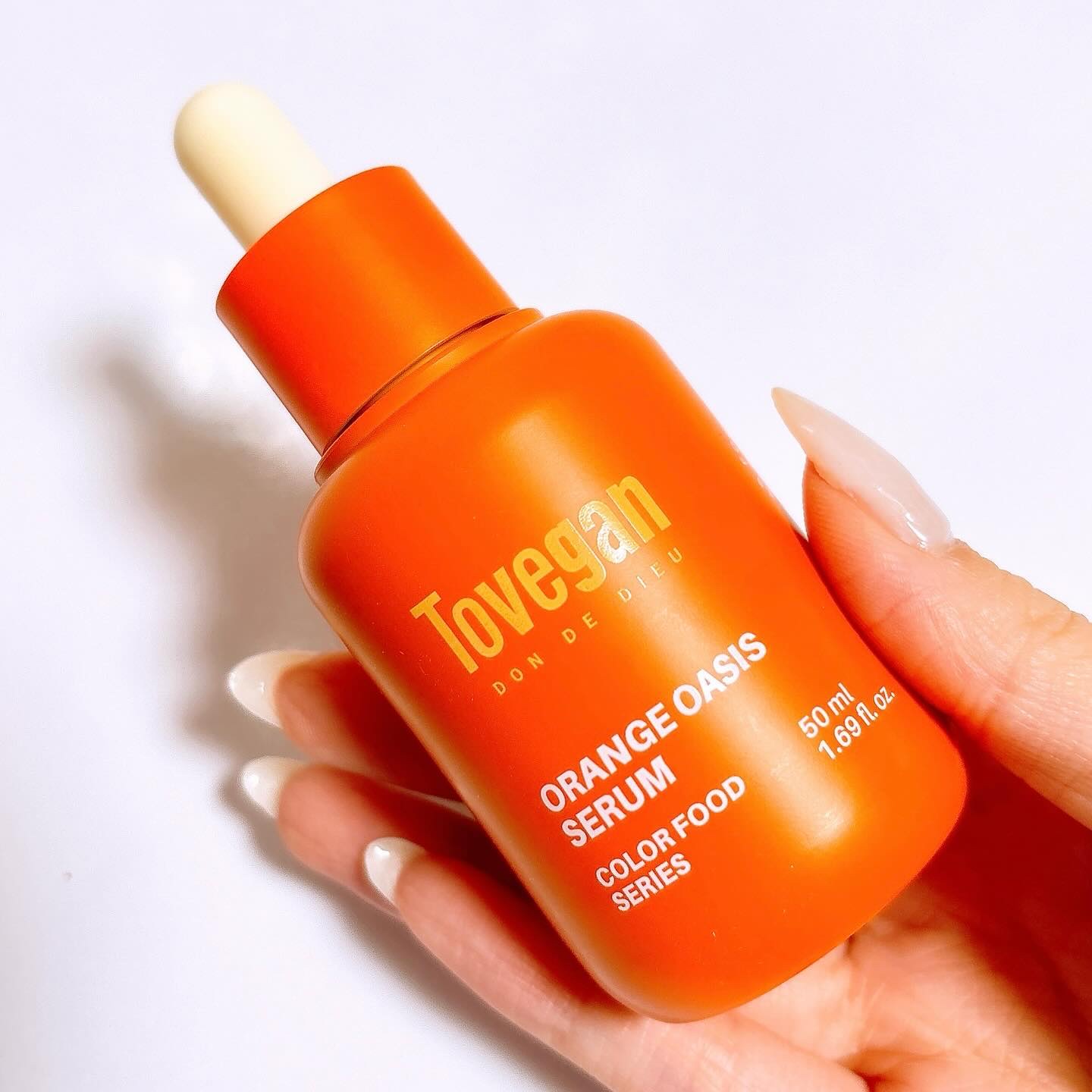 カラーフードシリーズオレンジオアシスセラム/Tovegan/美容液を使ったクチコミ（3枚目）