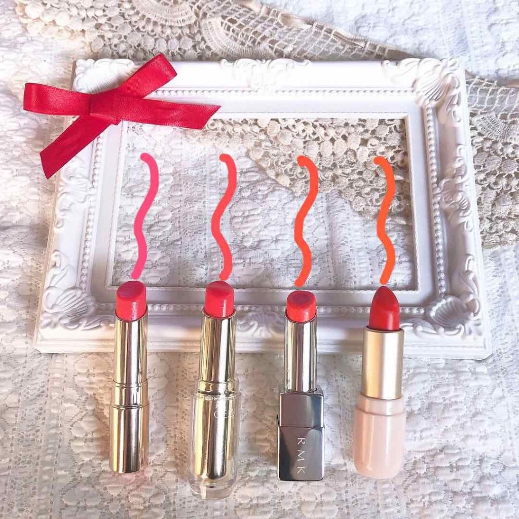 ラスティンググロスリップ/CEZANNE/口紅を使ったクチコミ（1枚目）