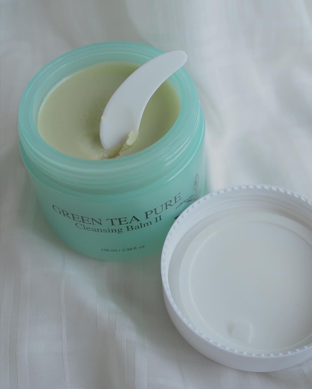 グリーンティーピュアクレンジングバームⅡ/YADAH/クレンジングバームを使ったクチコミ（2枚目）