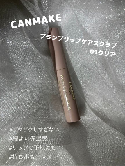 プランプリップケアスクラブ/キャンメイク/リップスクラブを使ったクチコミ(1枚目)