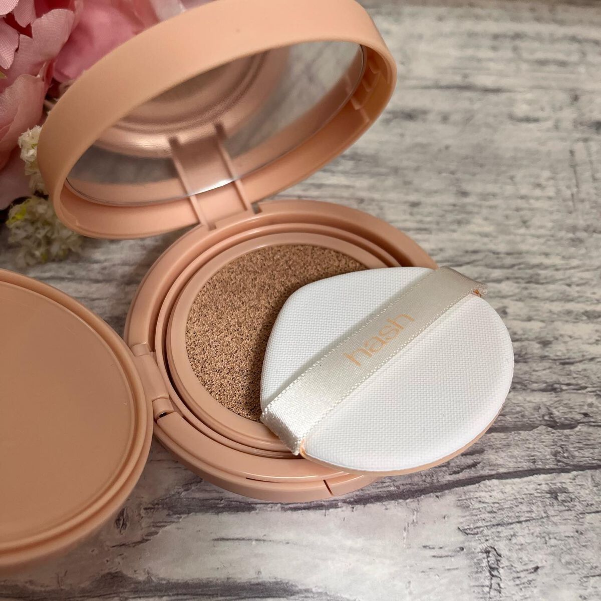 クラウド スキン グロー クッション XX01 ホンデ/HASH/クッションファンデーションを使ったクチコミ(2枚目)